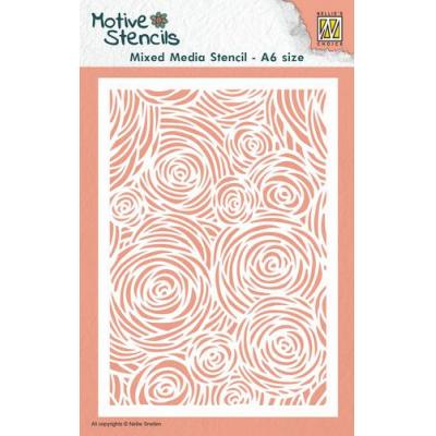 Nellies Choice Stencil - Blumen